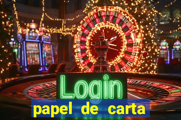 papel de carta masculino para imprimir