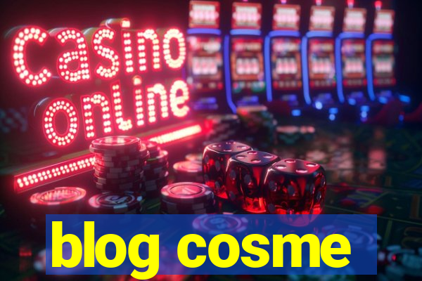 blog cosme