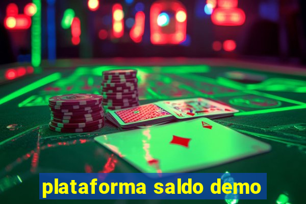 plataforma saldo demo