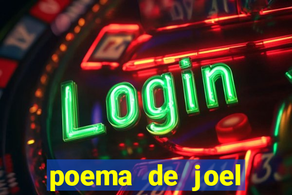 poema de joel rufino dos santos
