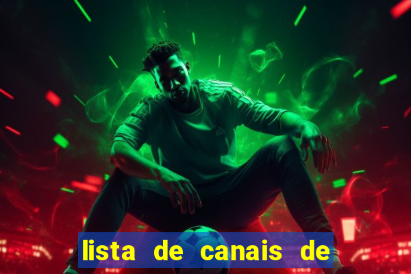 lista de canais de esporte iptv