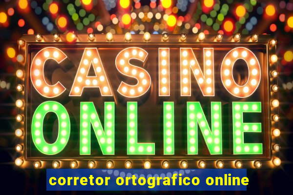 corretor ortografico online