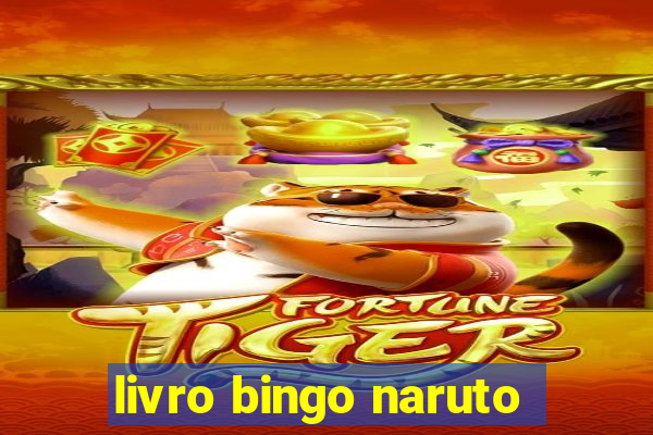 livro bingo naruto