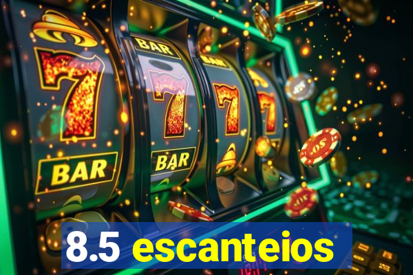 8.5 escanteios
