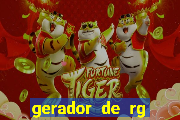 gerador de rg frente e verso