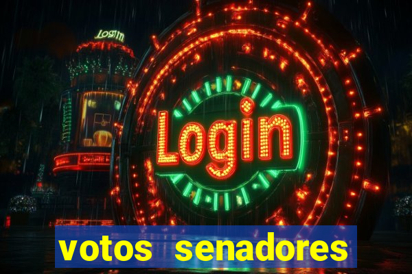 votos senadores impeachment alexandre de moraes