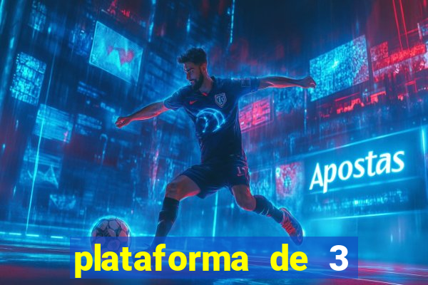 plataforma de 3 reais tigre