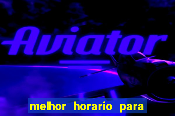 melhor horario para jogar fortune rabbit