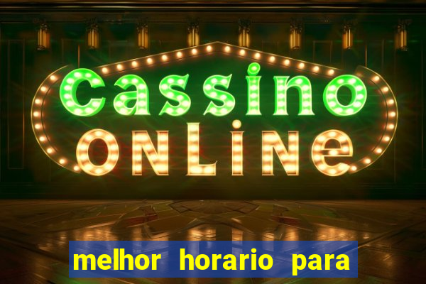 melhor horario para jogar fortune rabbit