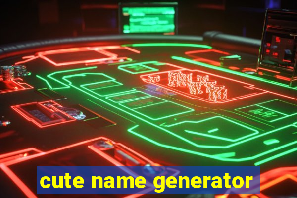 cute name generator