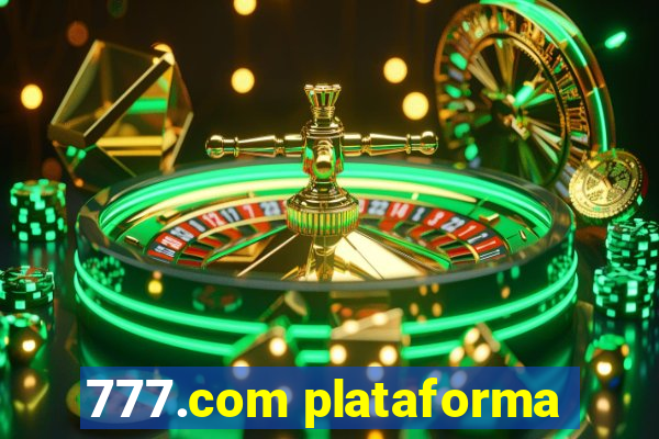 777.com plataforma