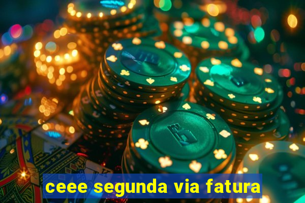 ceee segunda via fatura