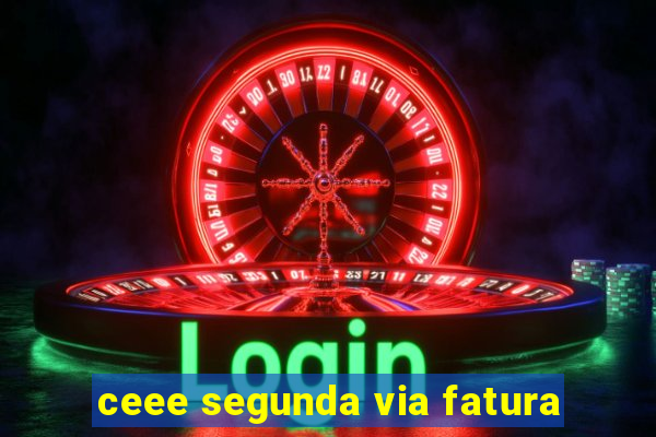 ceee segunda via fatura