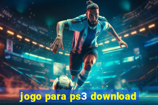 jogo para ps3 download