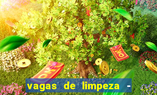 vagas de limpeza - meio turno em porto alegre
