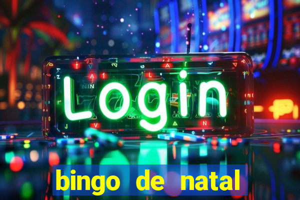 bingo de natal para imprimir gratis