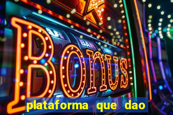 plataforma que dao bonus no cadastro