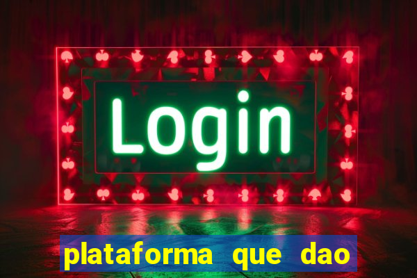 plataforma que dao bonus no cadastro