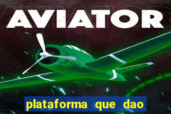 plataforma que dao bonus no cadastro