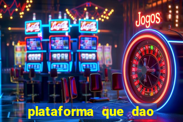 plataforma que dao bonus no cadastro