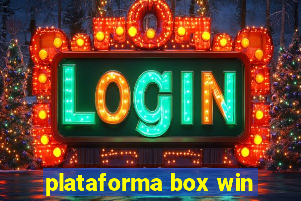 plataforma box win