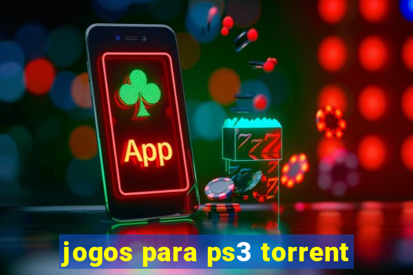 jogos para ps3 torrent