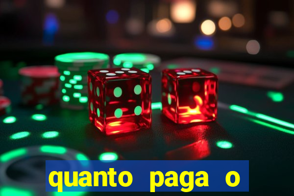 quanto paga o duque da quina com 6 dezenas