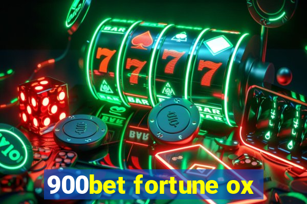 900bet fortune ox