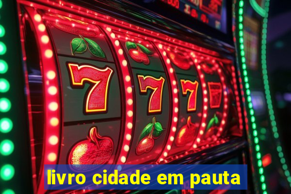livro cidade em pauta
