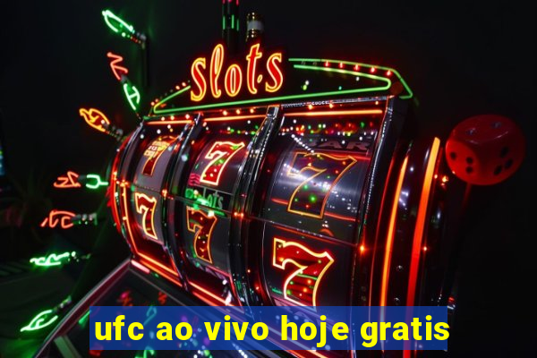ufc ao vivo hoje gratis