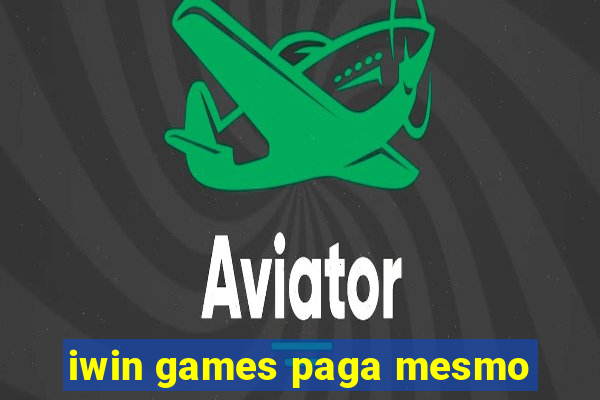 iwin games paga mesmo