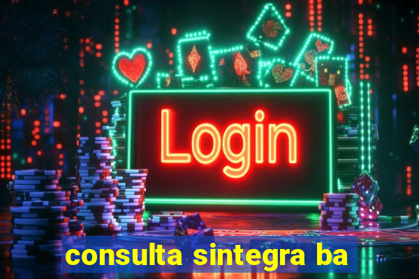 consulta sintegra ba