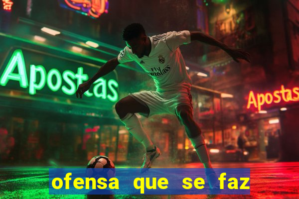 ofensa que se faz a alguem injuria codycross