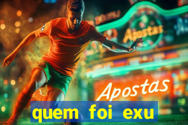 quem foi exu caveira em vida