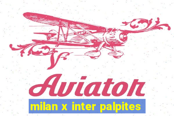 milan x inter palpites