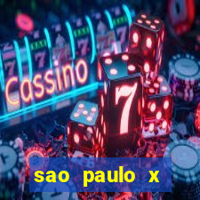 sao paulo x botafogo palpite