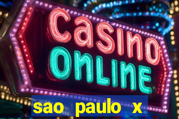sao paulo x botafogo palpite