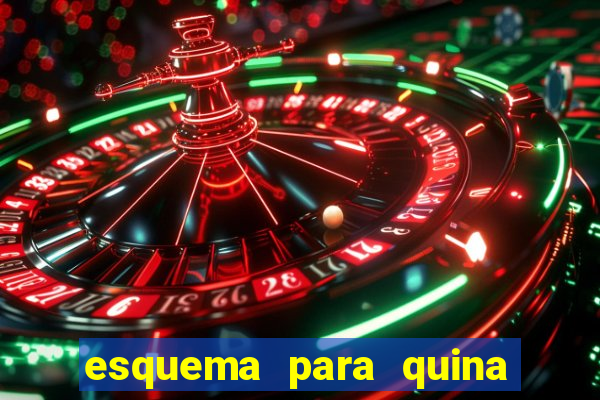 esquema para quina com 20 dezenas