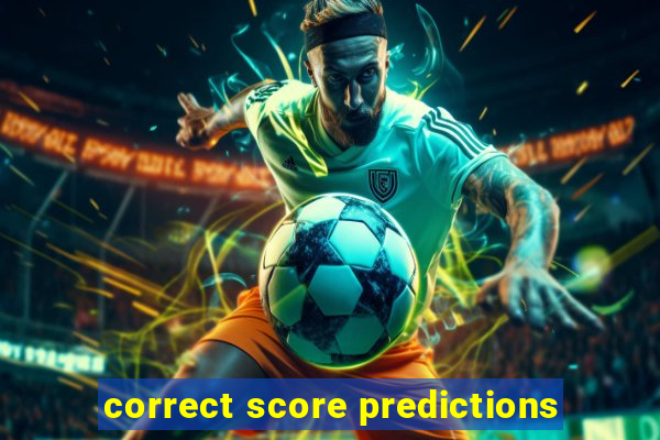 correct score predictions
