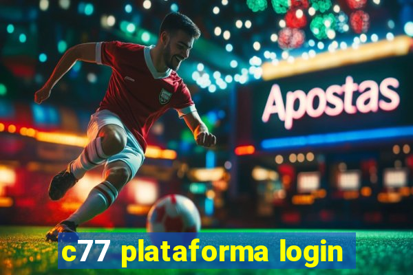 c77 plataforma login