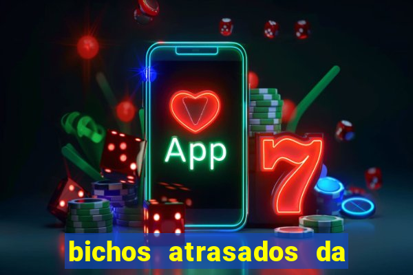 bichos atrasados da loteria federal