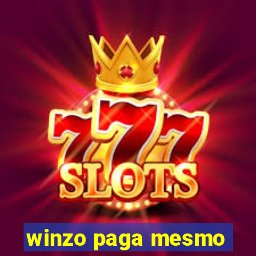 winzo paga mesmo