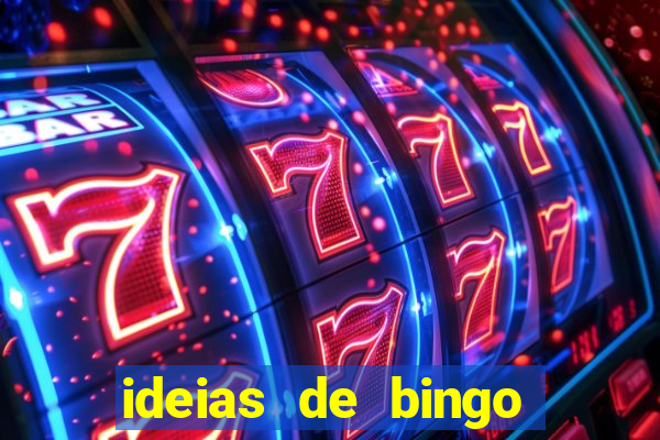 ideias de bingo para o natal