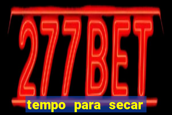 tempo para secar cola de cano