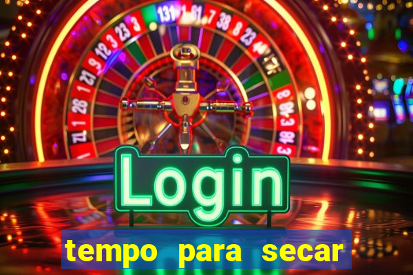 tempo para secar cola de cano