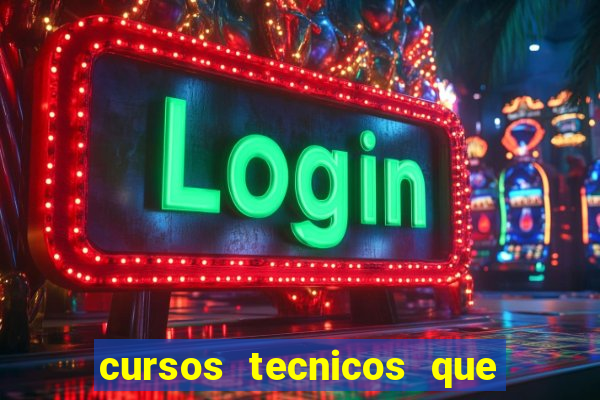 cursos tecnicos que mais empregam na bahia