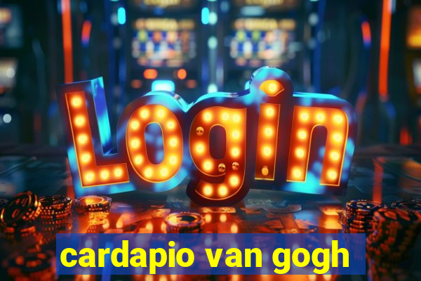 cardapio van gogh