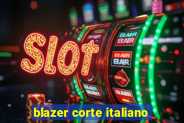 blazer corte italiano