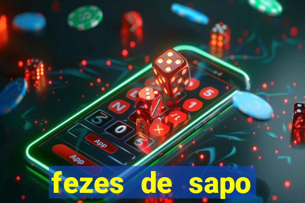 fezes de sapo transmite doença para humanos