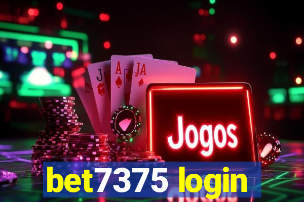 bet7375 login